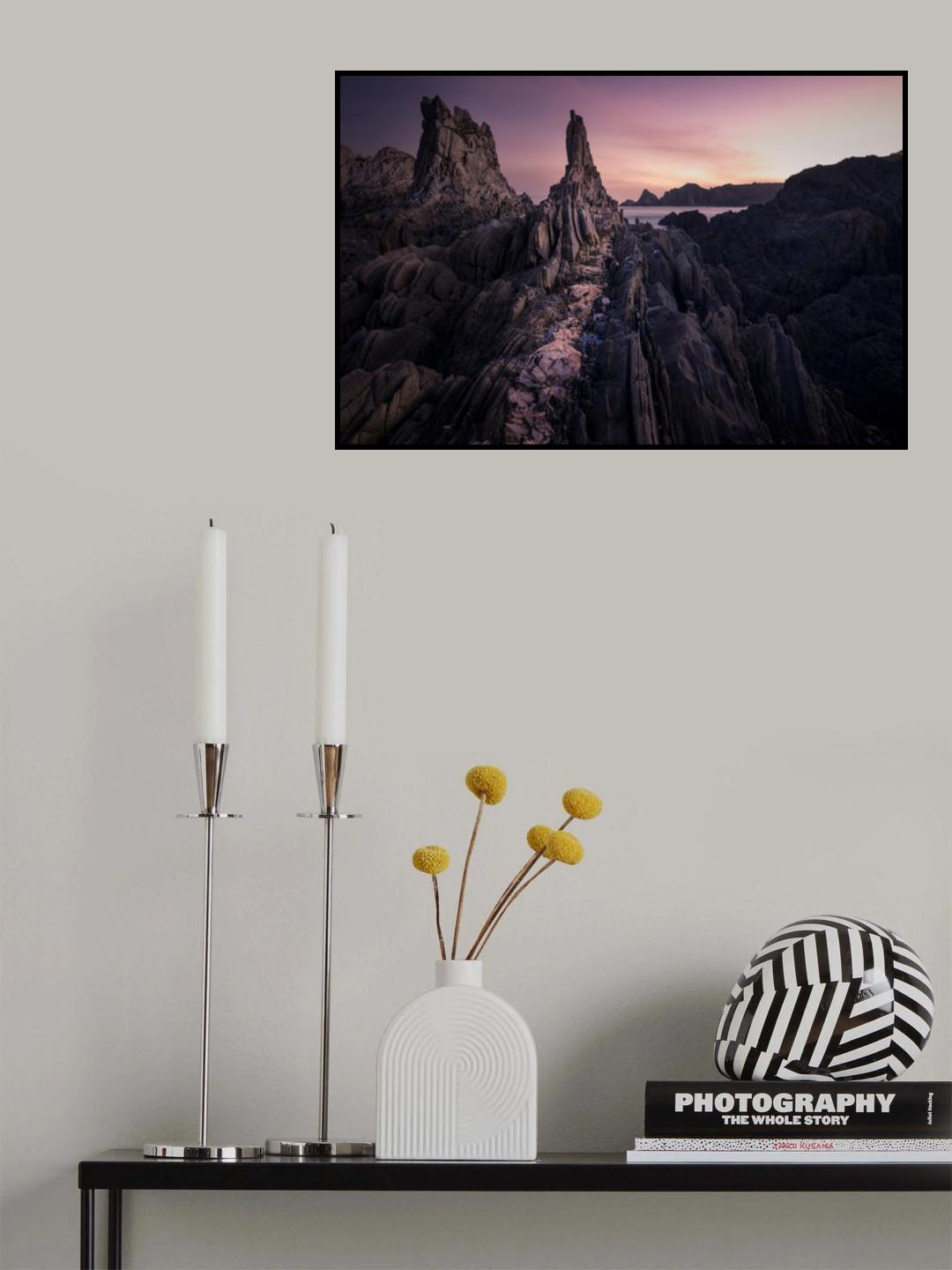 Stone Time Poster och Canvastavla