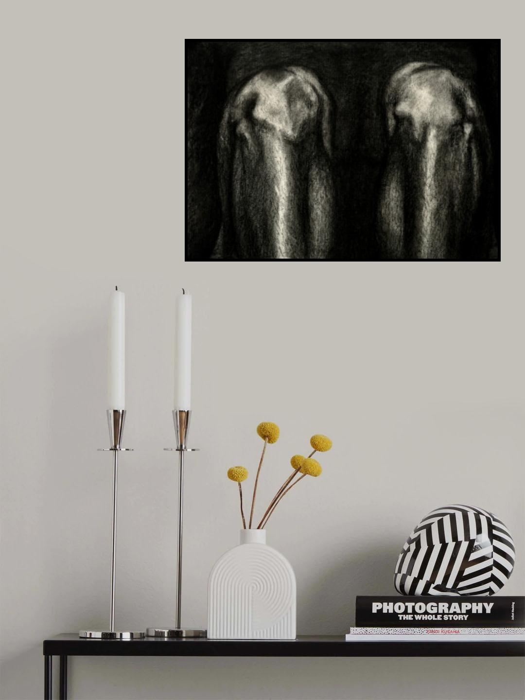 Knees Poster och Canvastavla