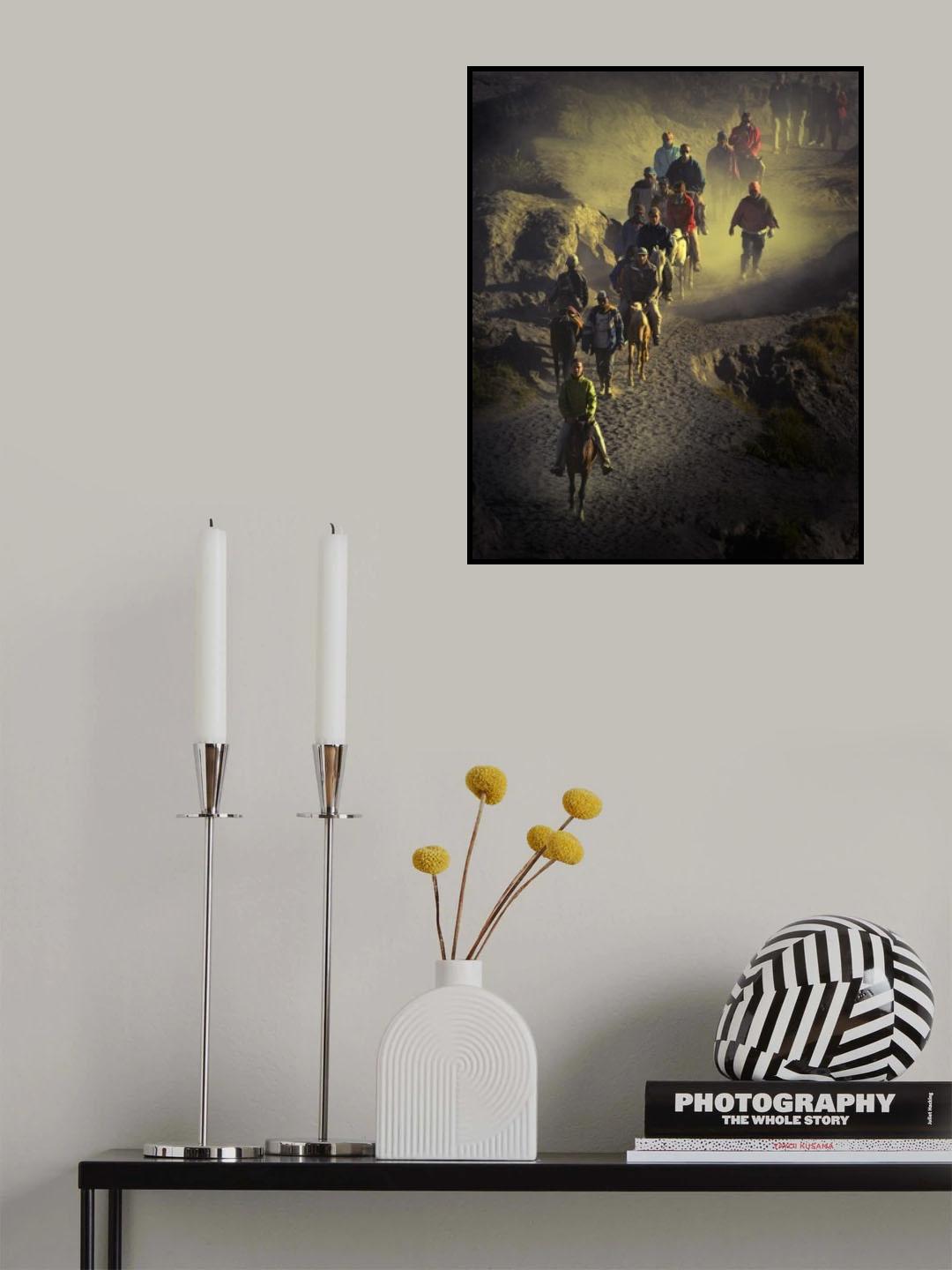 Bromo mountain scourd Poster och Canvastavla