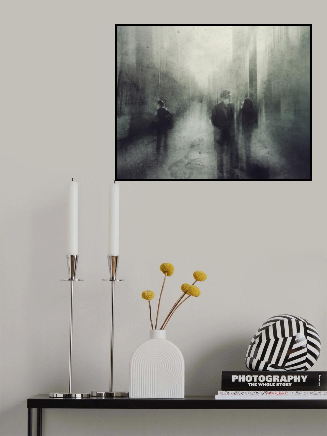 icy station Poster och Canvastavla
