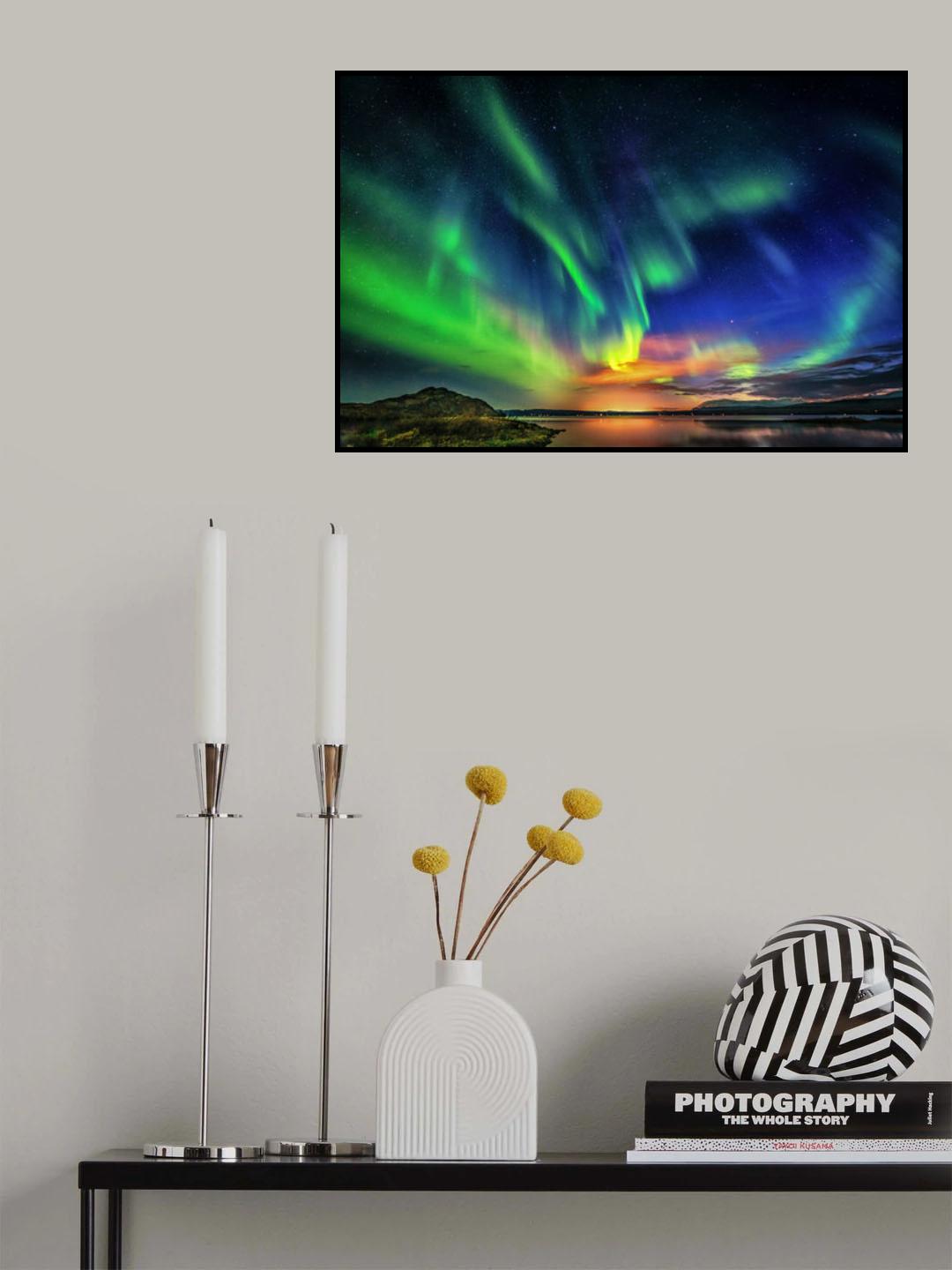 Nature's pyrotechnics Poster och Canvastavla