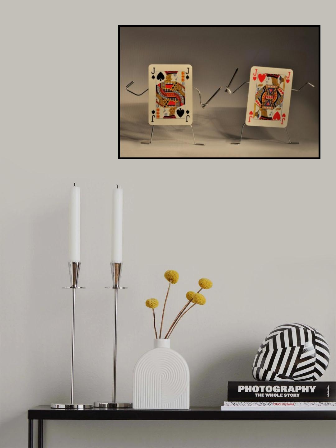 J vs J Poster och Canvastavla