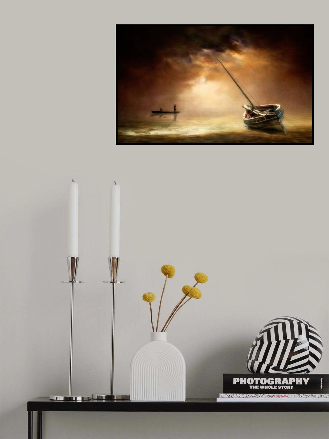 '...in the Light on the sea....' Poster och Canvastavla