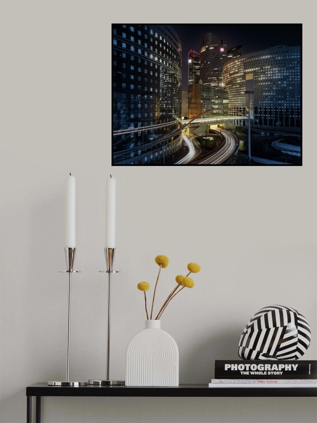 Urban lights Poster och Canvastavla