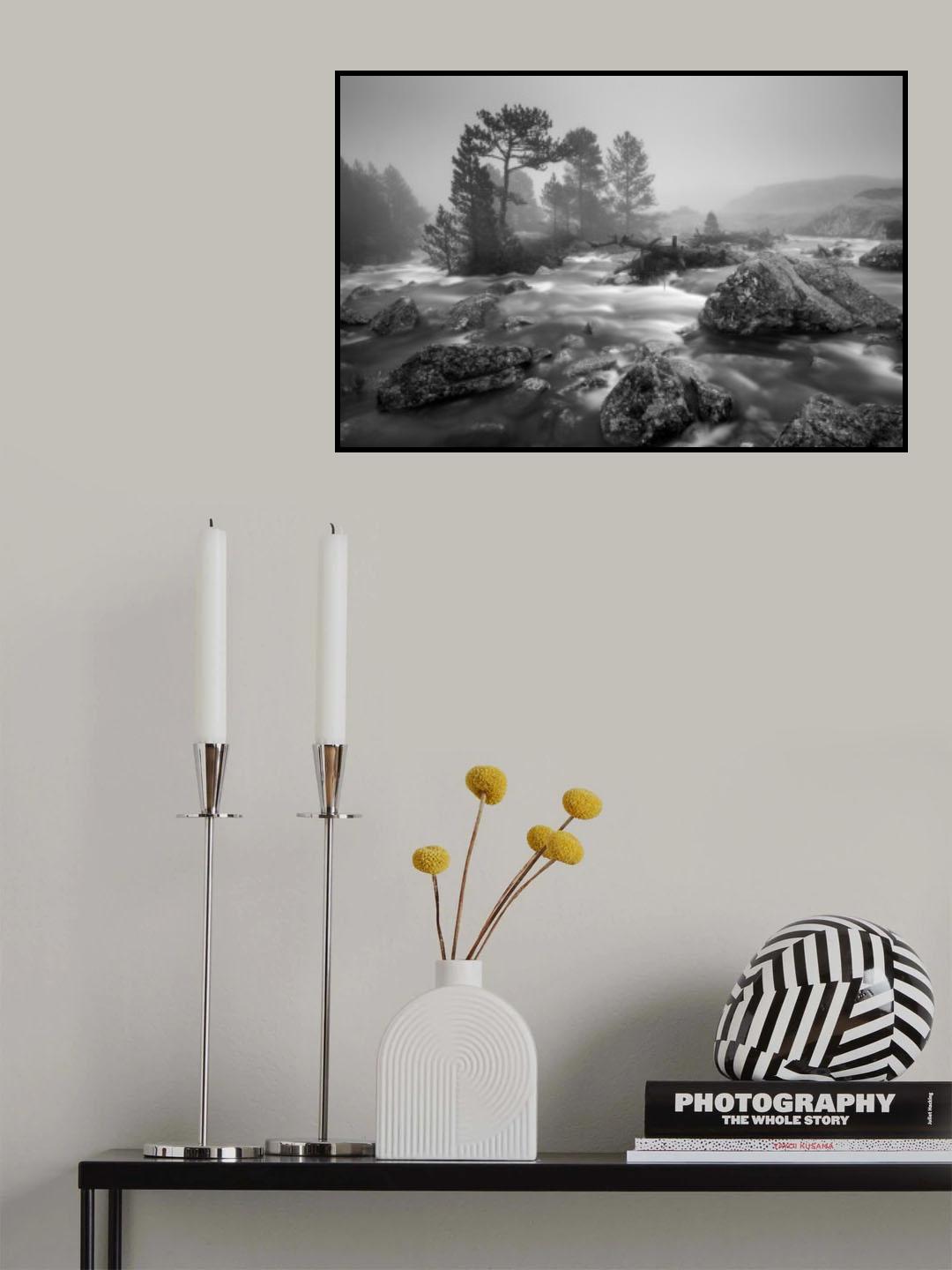 Foggy day Poster och Canvastavla