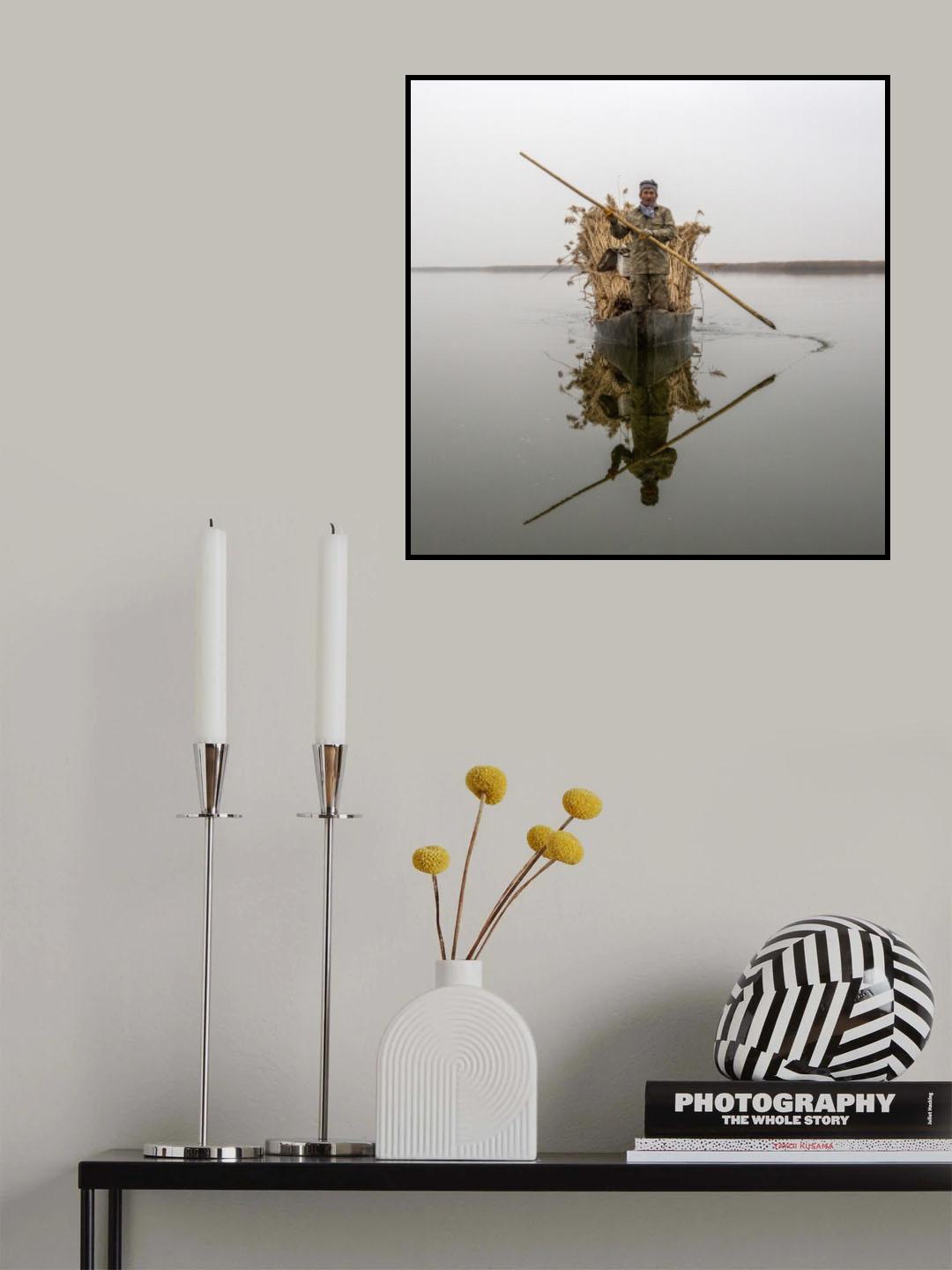 lake worker Poster och Canvastavla