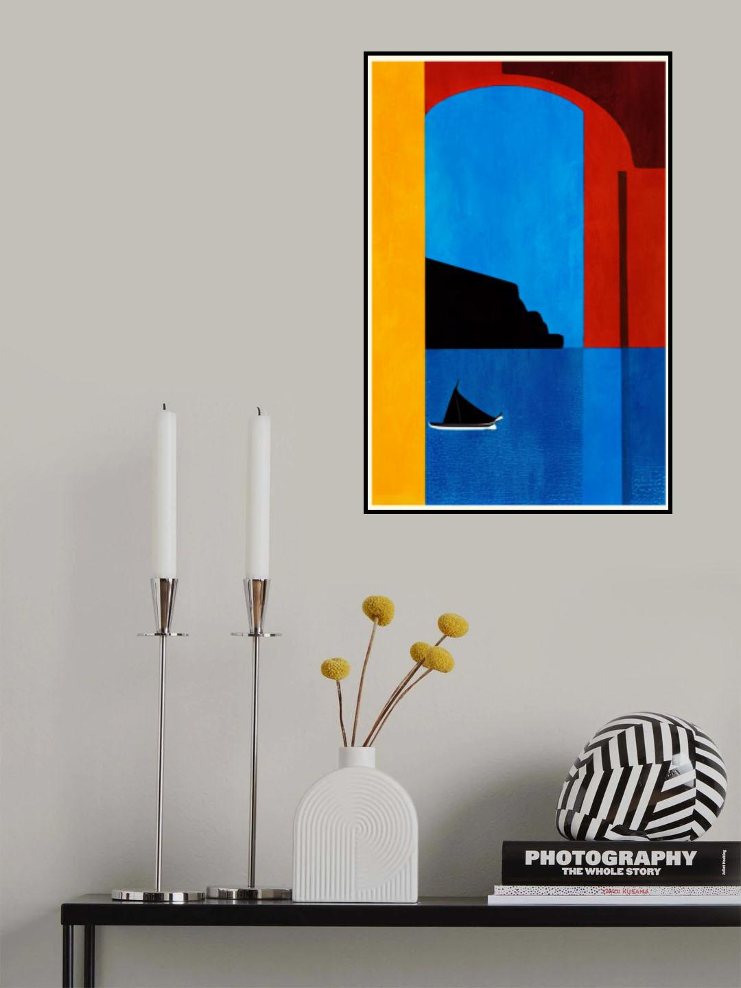 Sunset Cruise In Italy Poster och Canvastavla