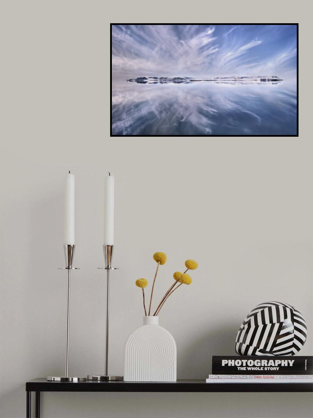 Only a beautiful artic day Poster och Canvastavla