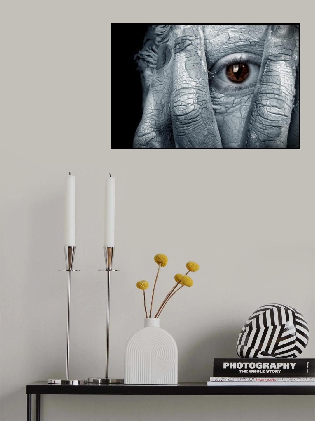 marsh face Poster och Canvastavla