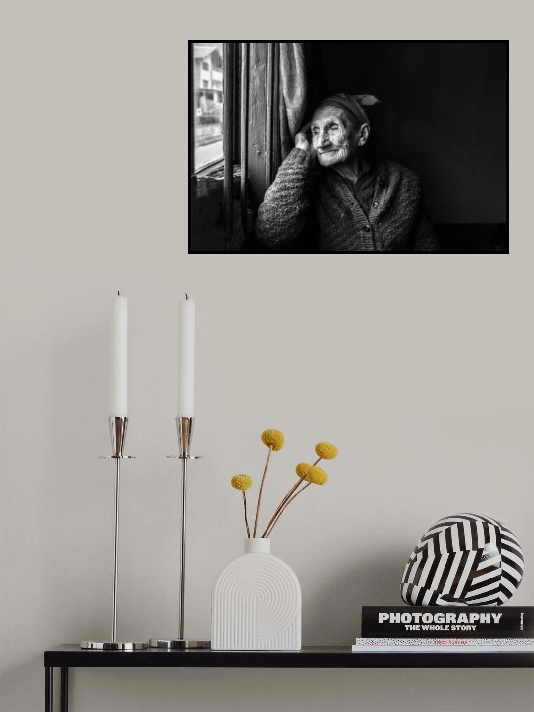 What are you thinking about? Poster och Canvastavla