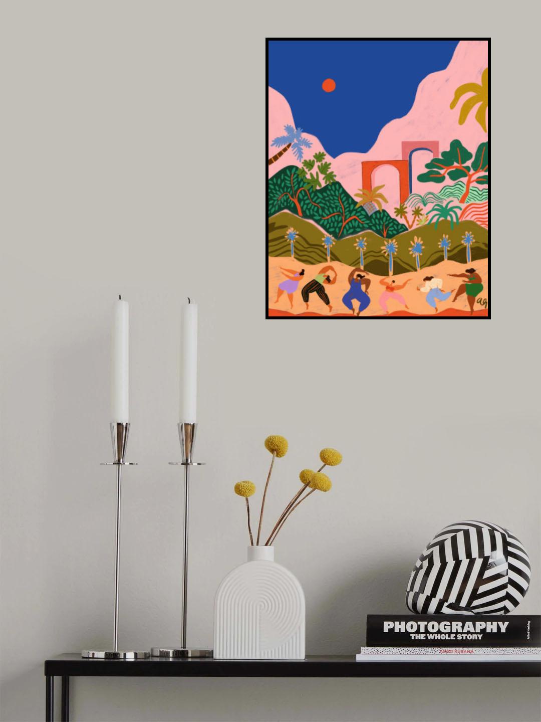 Dancing In Paradise Poster och Canvastavla