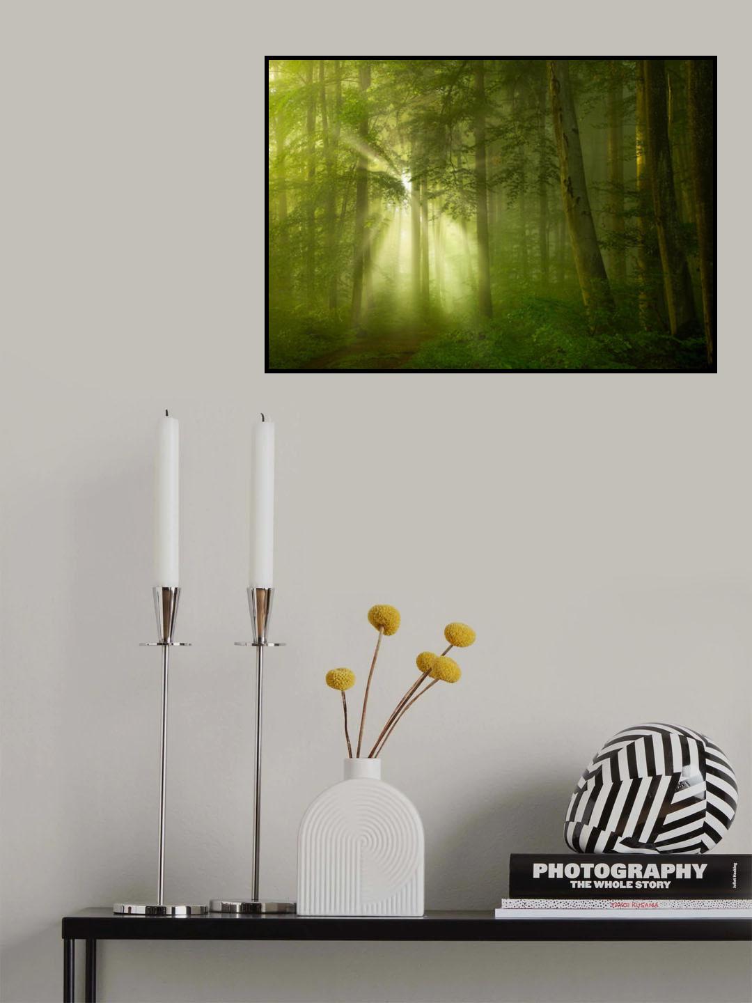 Green Poster och Canvastavla
