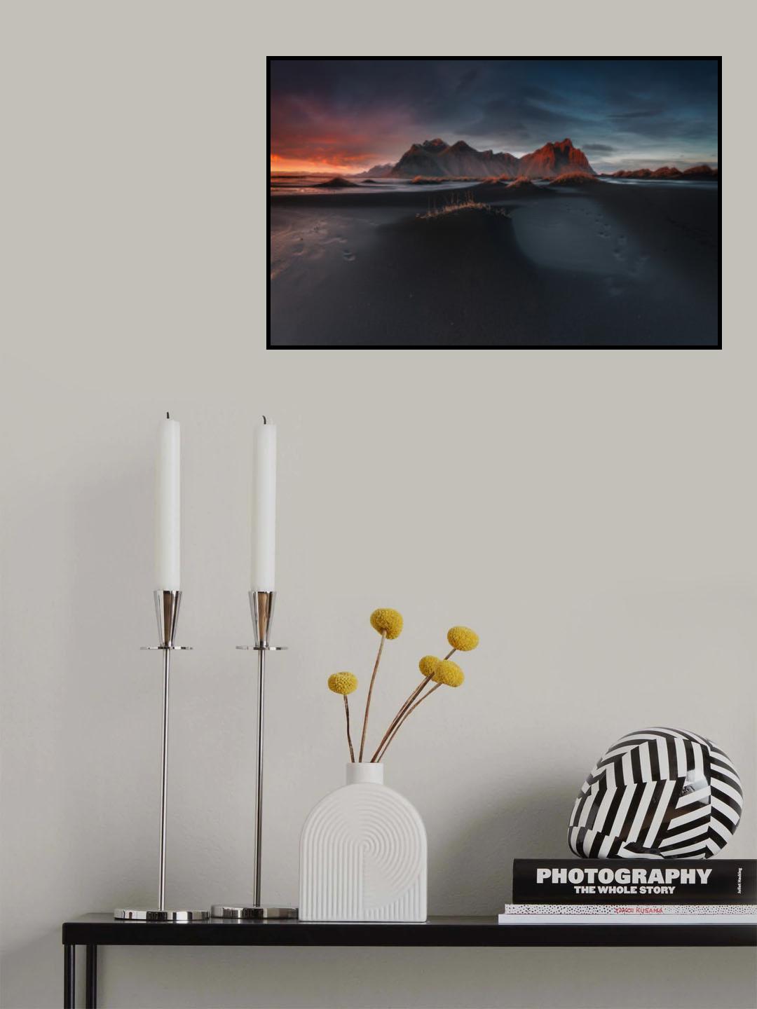Colours of Iceland Poster och Canvastavla