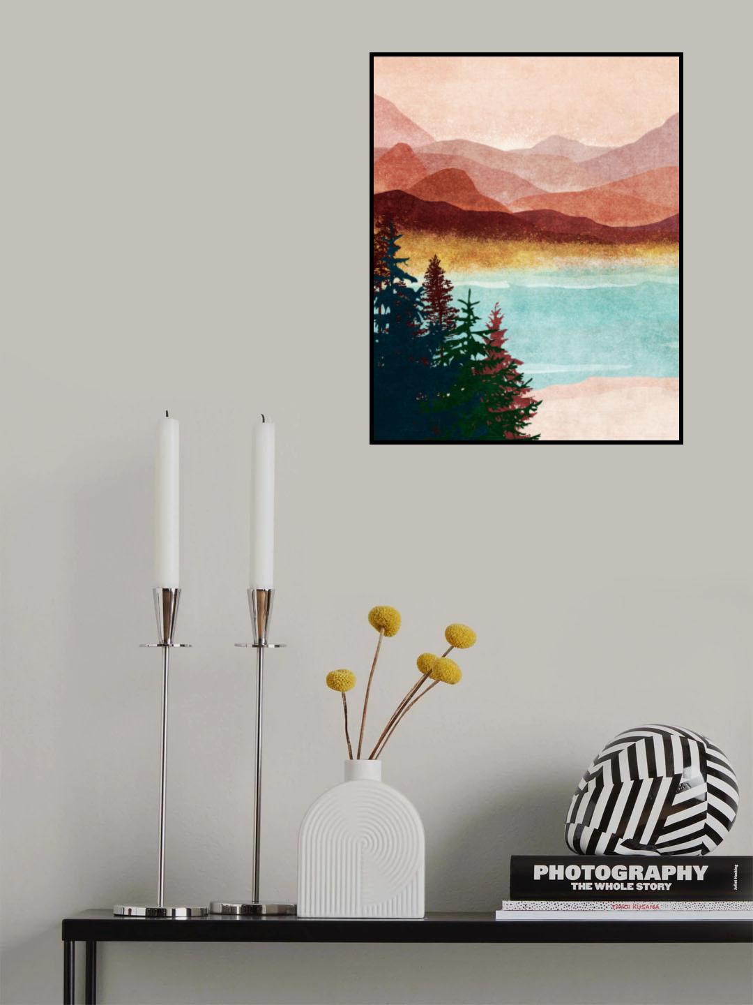 Lake Left Poster och Canvastavla