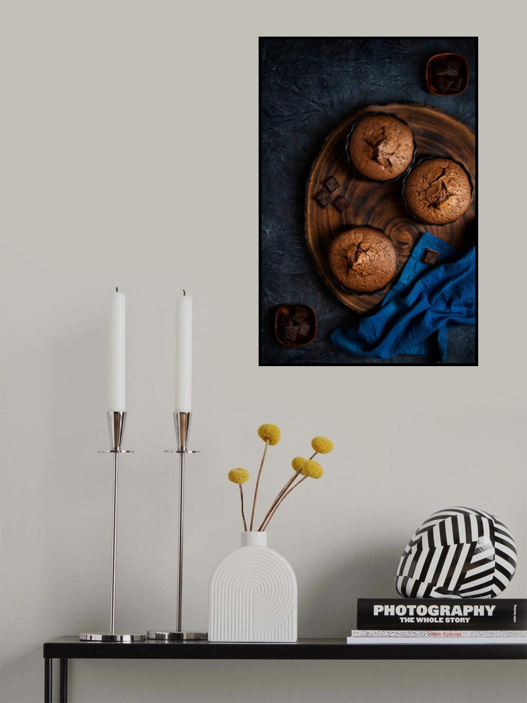 Chocolate tartelettes Poster och Canvastavla