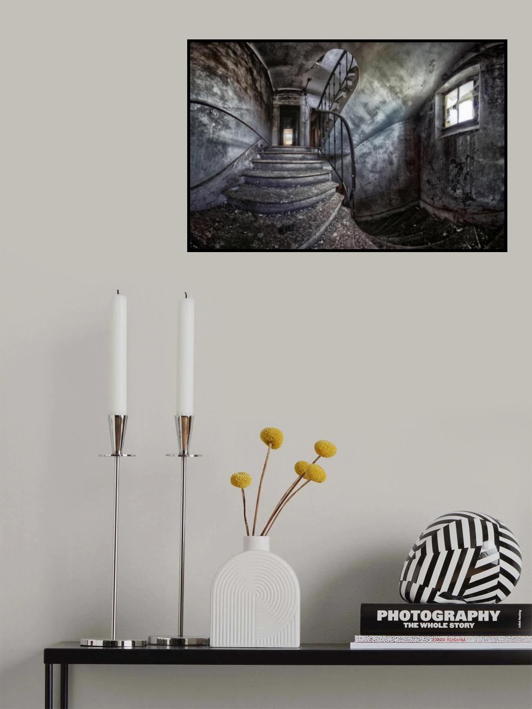 Abandoned house Poster och Canvastavla