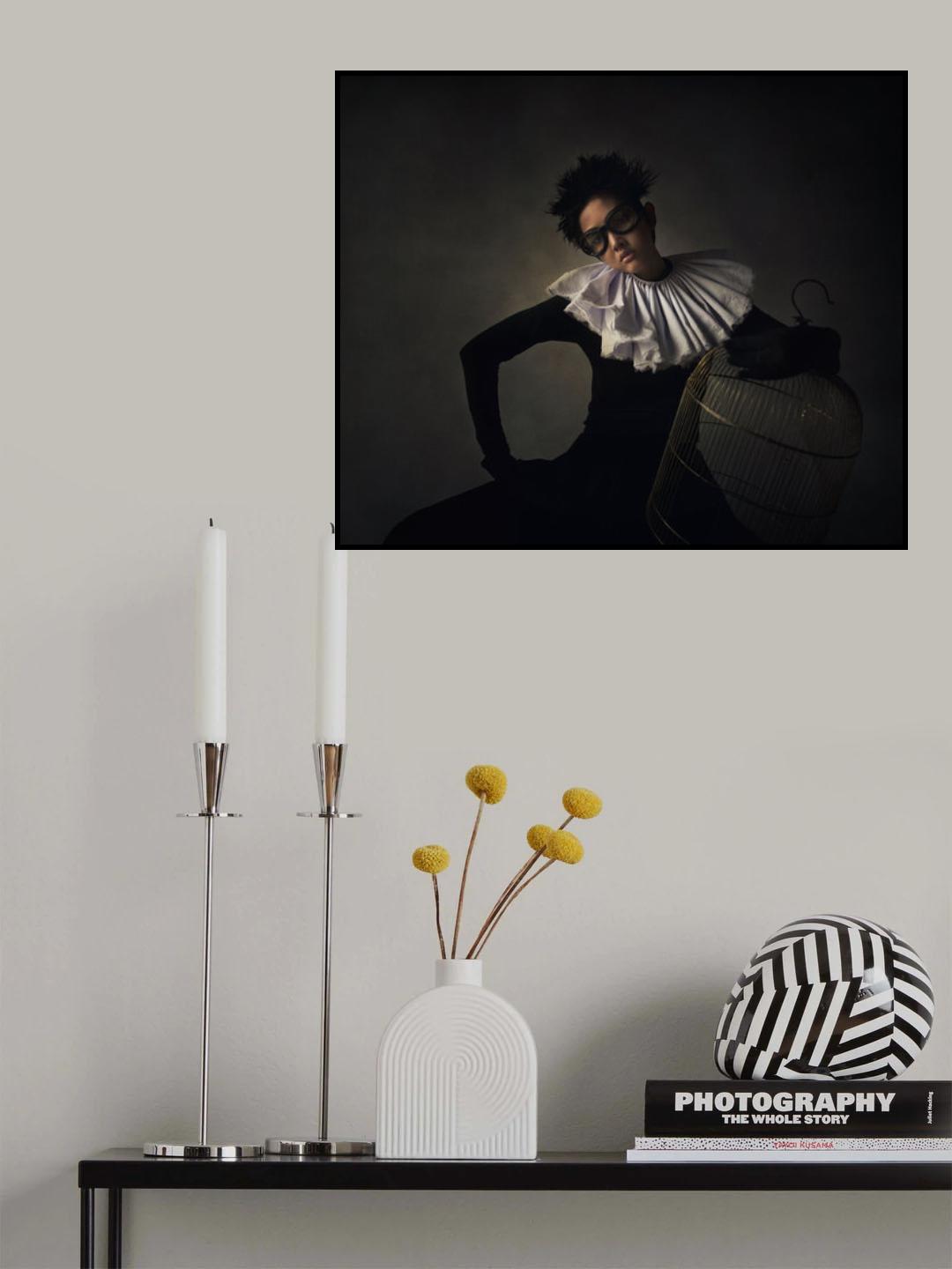 Astro girl in d' house Poster och Canvastavla