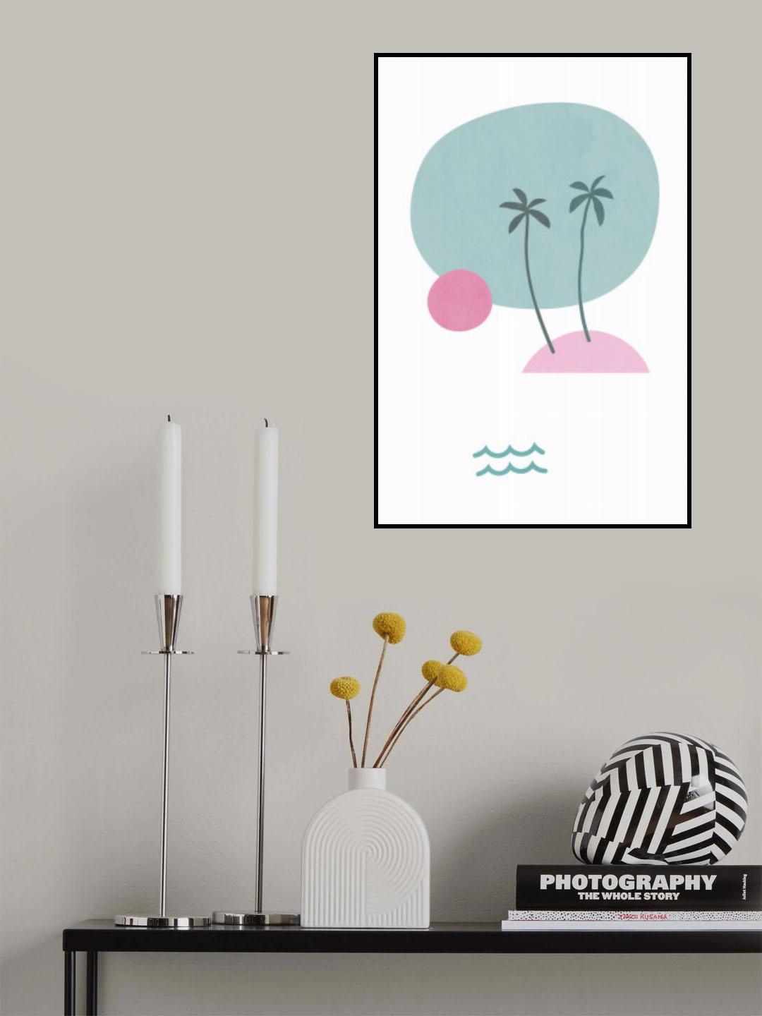 Landscape Shapes 32 Poster och Canvastavla