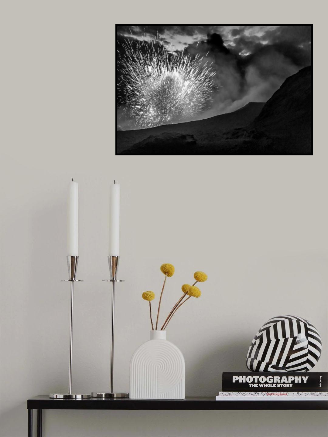 t = 0 Poster och Canvastavla