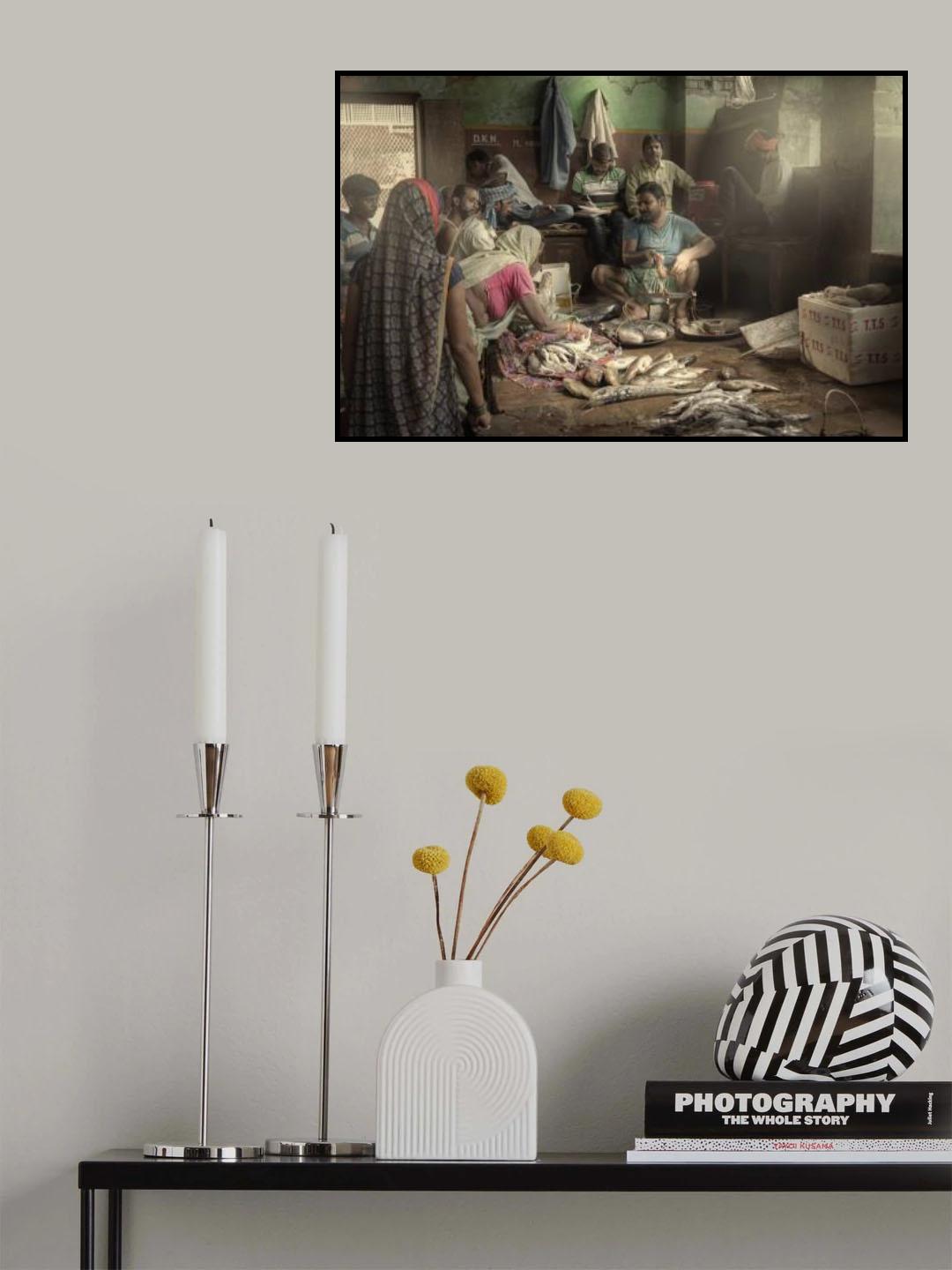 fish market Poster och Canvastavla