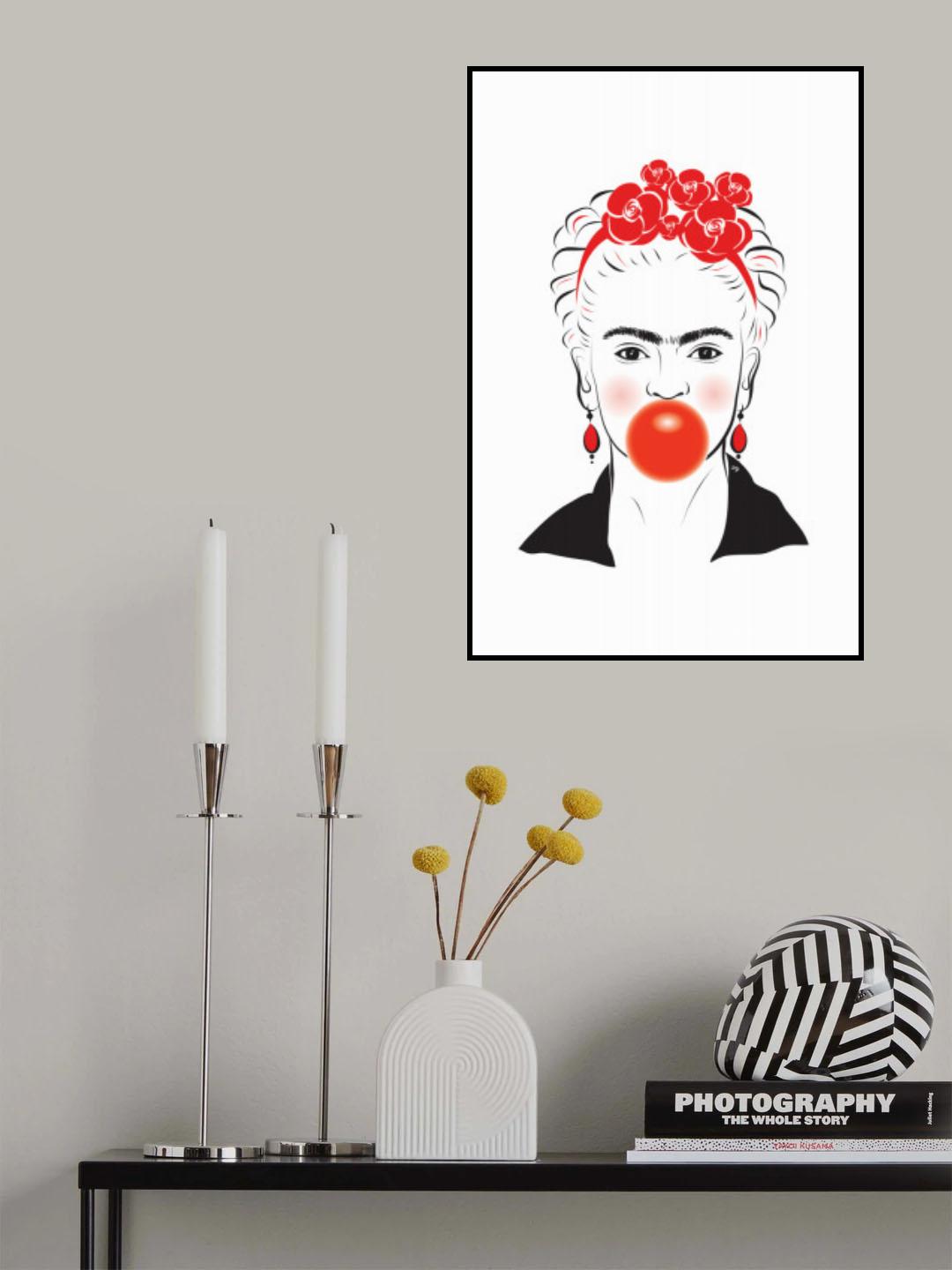 Frida Poster och Canvastavla