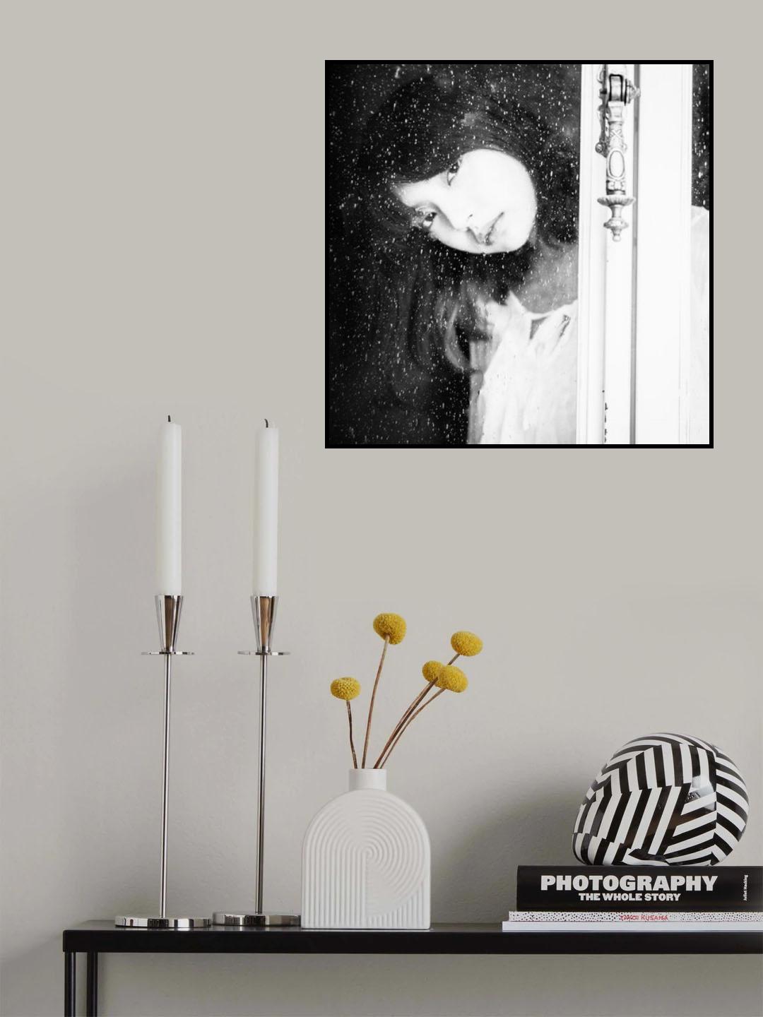 white face Poster och Canvastavla