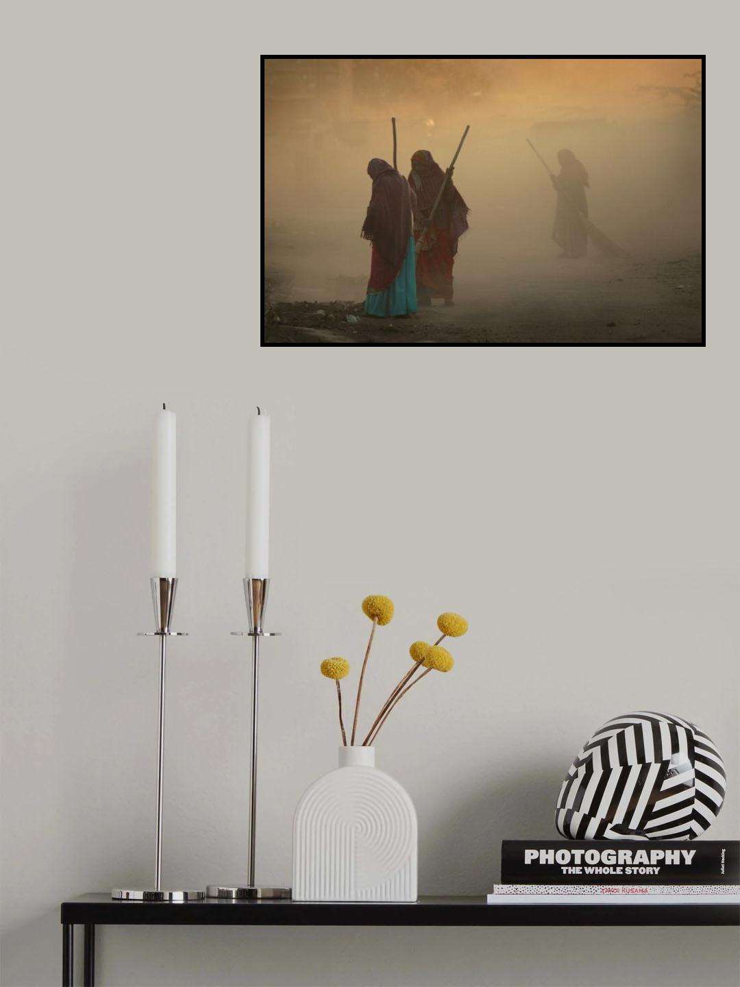 Dusty morning Poster och Canvastavla