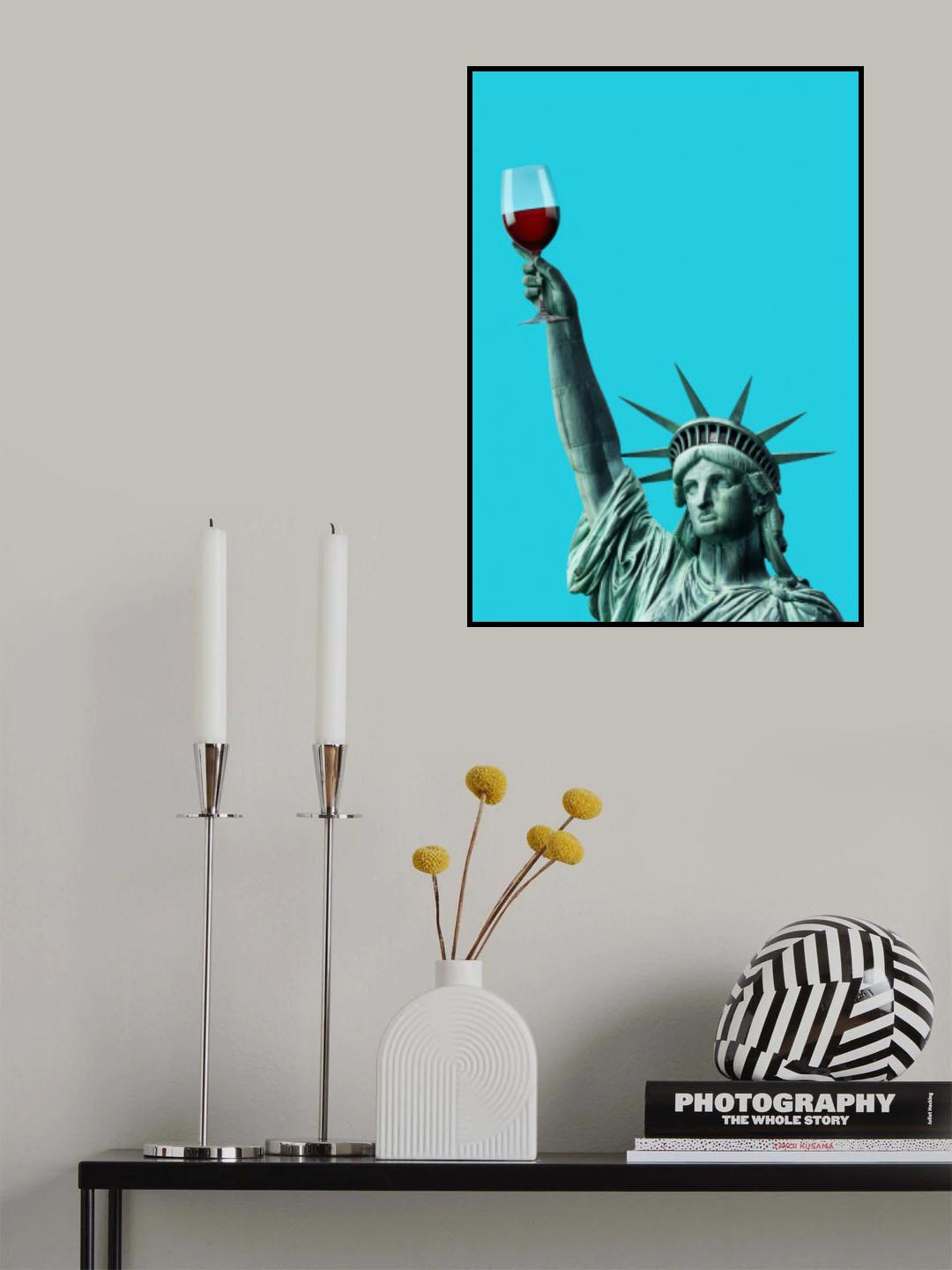Liberty of Drinking Poster och Canvastavla