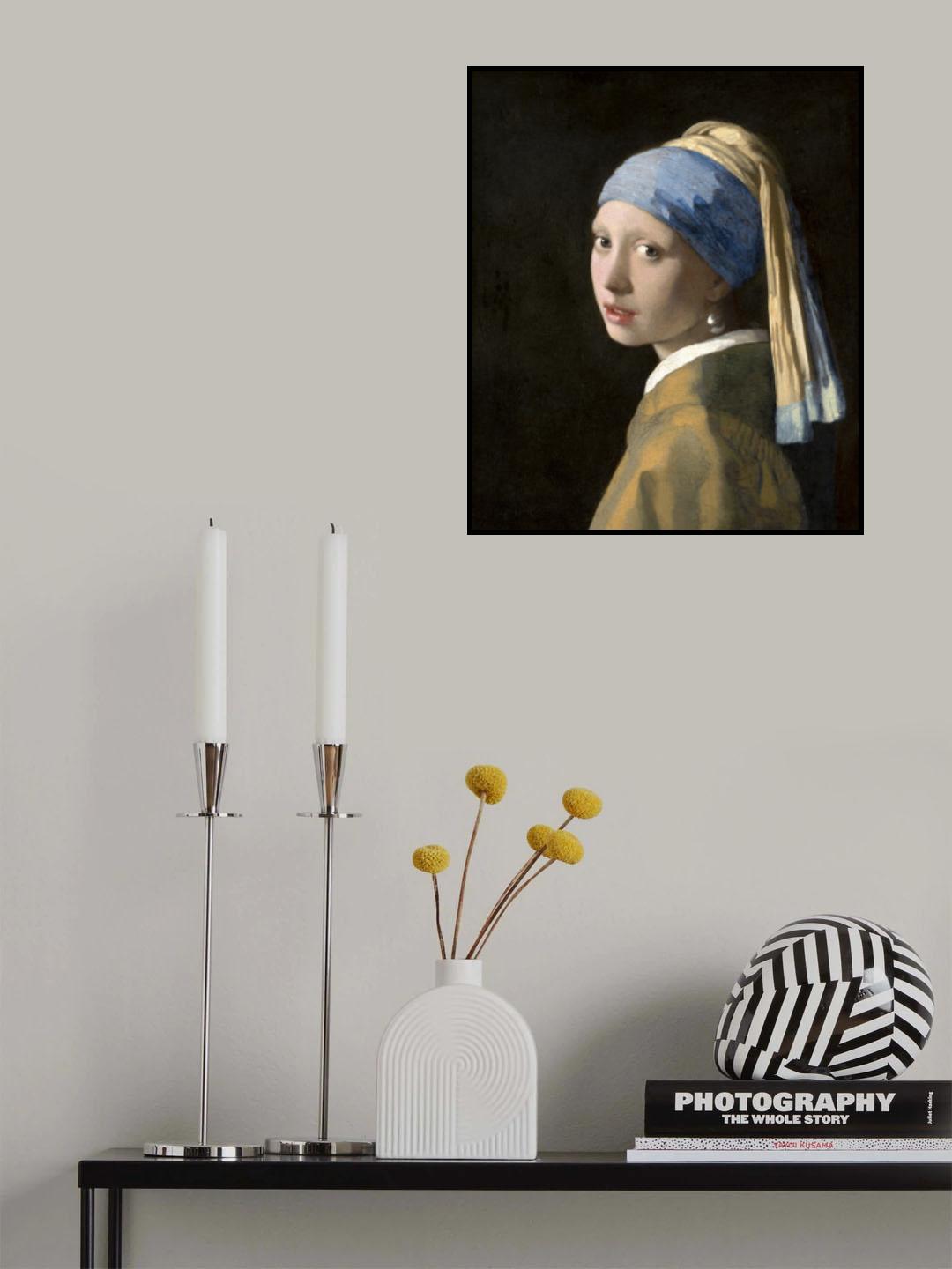 Girl with a Pearl Earring Poster och Canvastavla