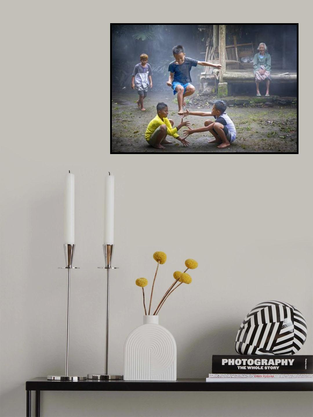 Children's Games Poster och Canvastavla