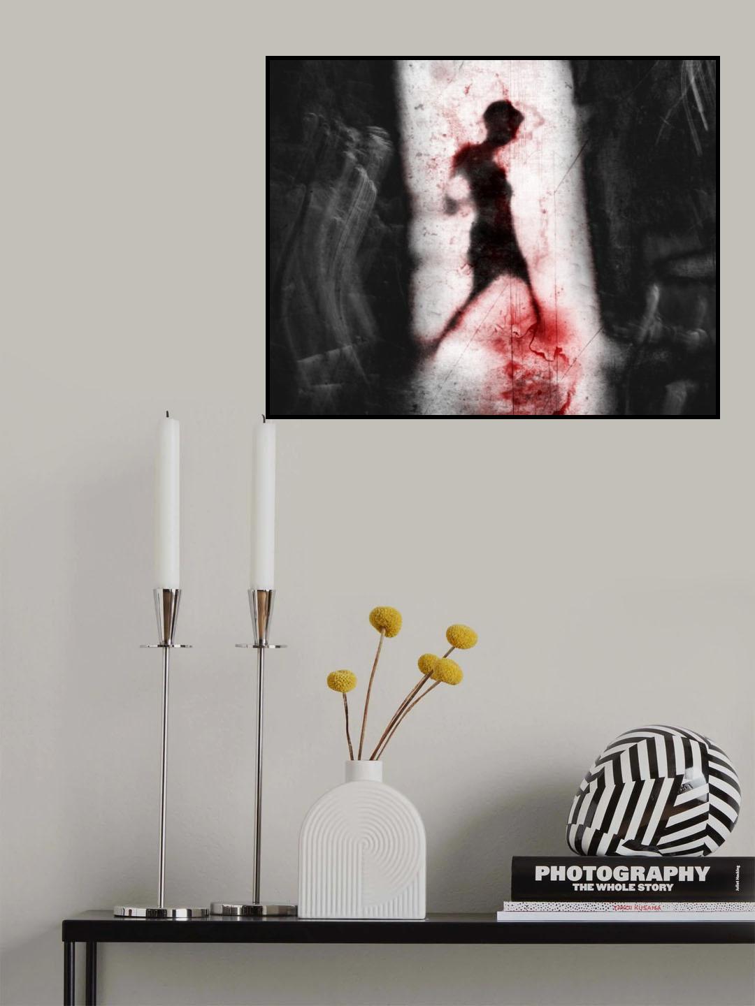Red Poster och Canvastavla