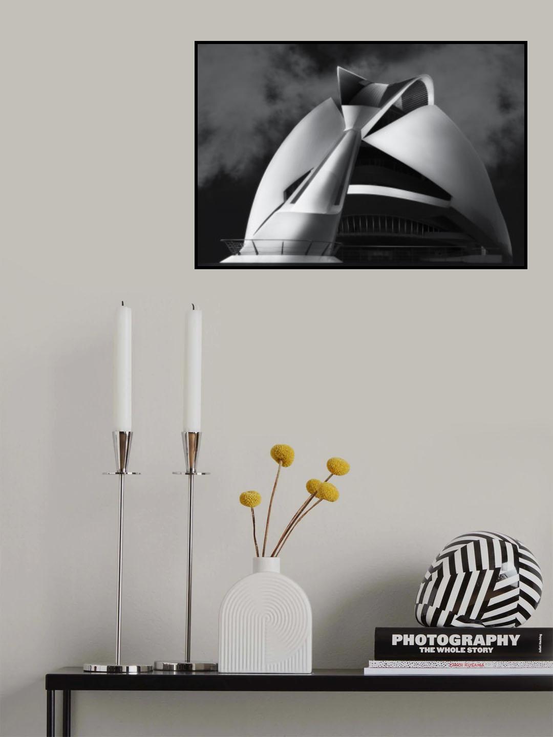 The White Opera Poster och Canvastavla