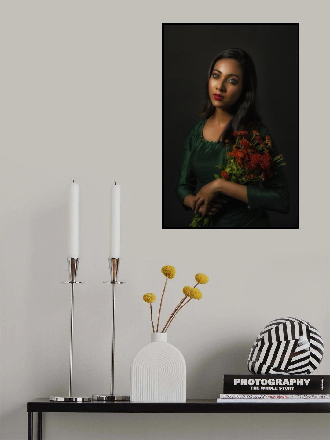 A SIMPLE PORTRAIT Poster och Canvastavla