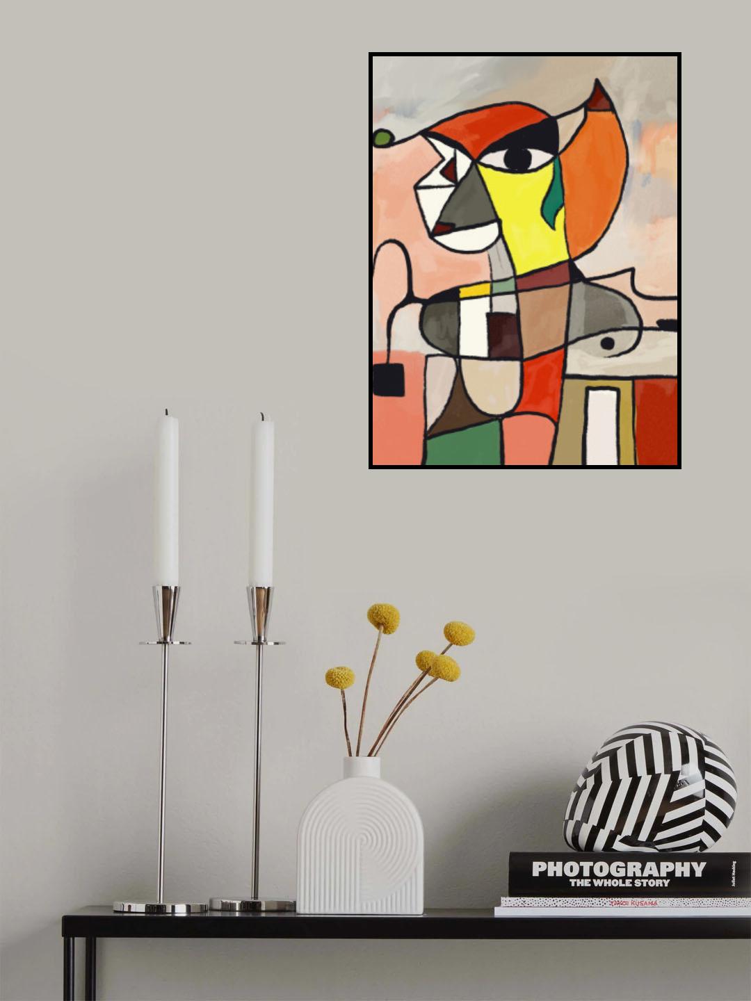 2 Poster och Canvastavla