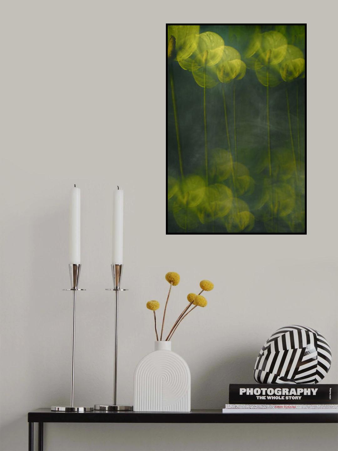 Green Leaves Poster och Canvastavla