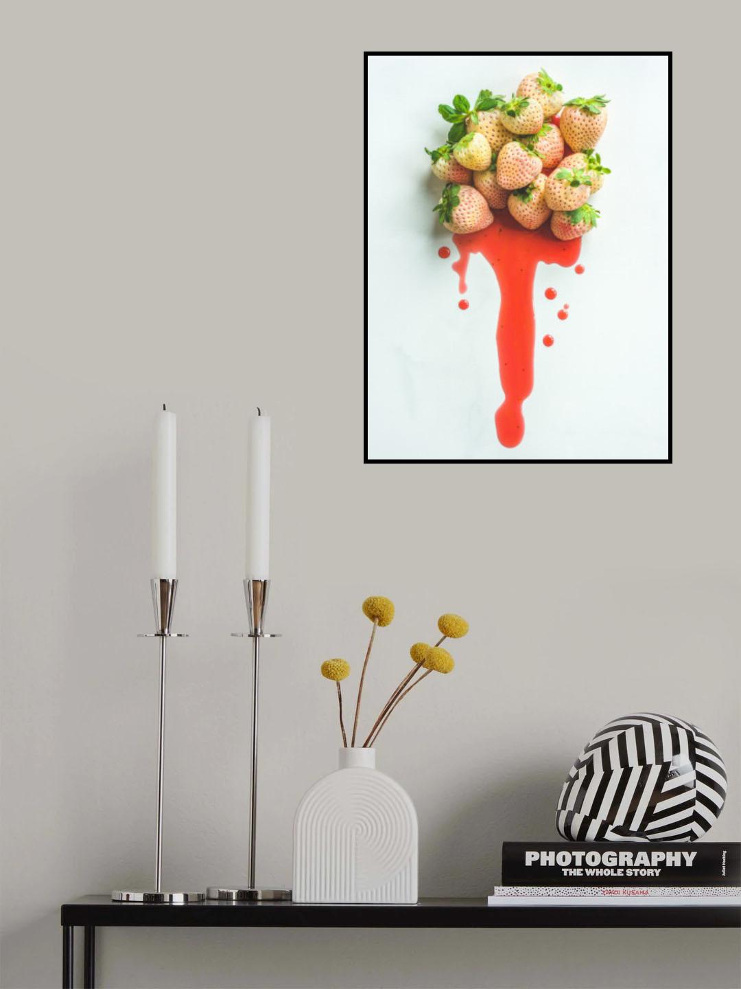 Pineberries Poster och Canvastavla