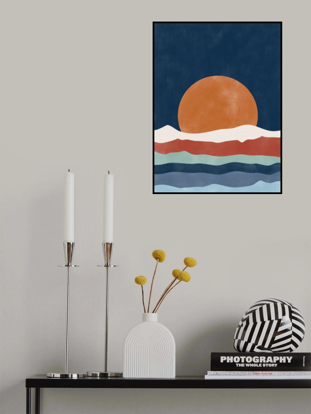 3x4 Aspectratiobluerust81 Poster och Canvastavla