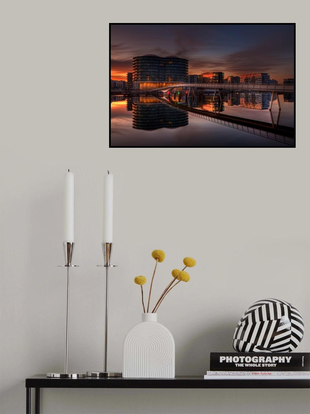 Morning glow Poster och Canvastavla