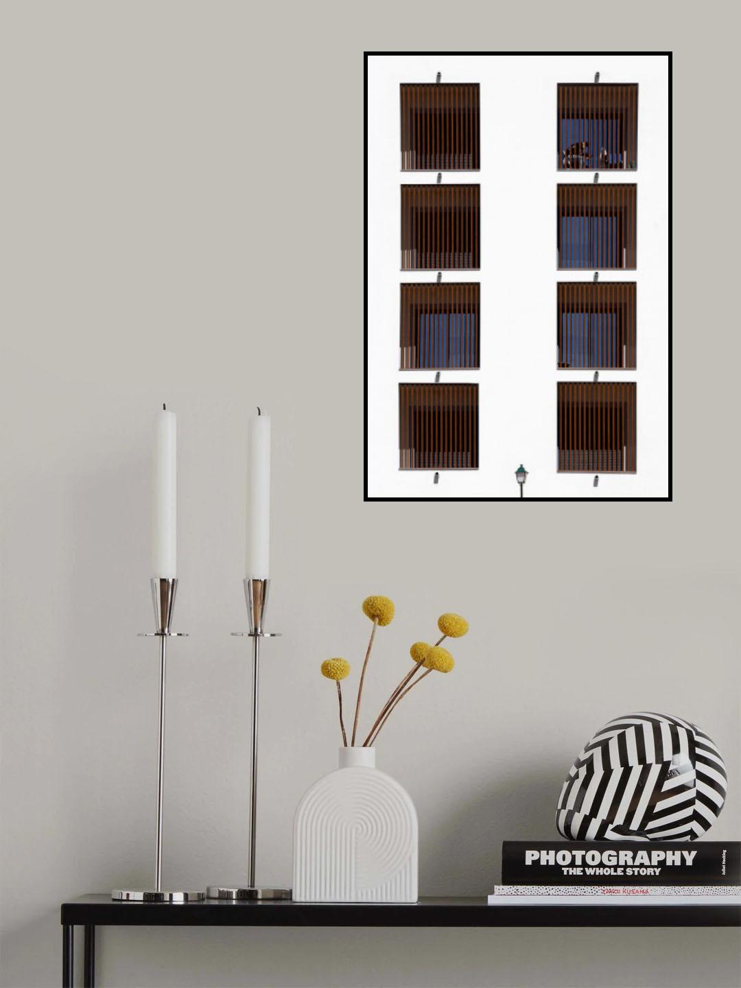 Between bars. Poster och Canvastavla