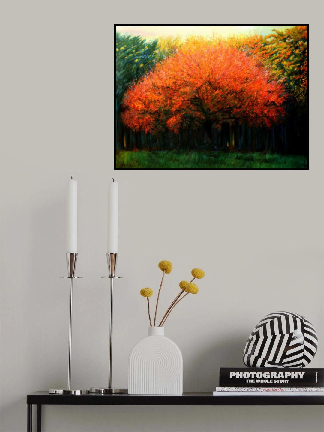 Autumn Tree at Laren (2013) Poster och Canvastavla