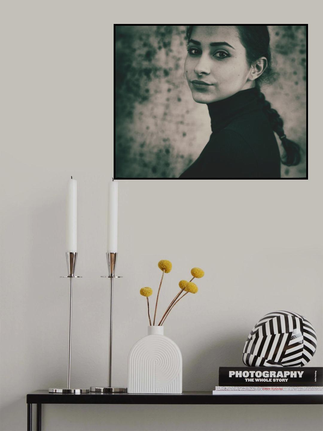 Yasmin W. Poster och Canvastavla