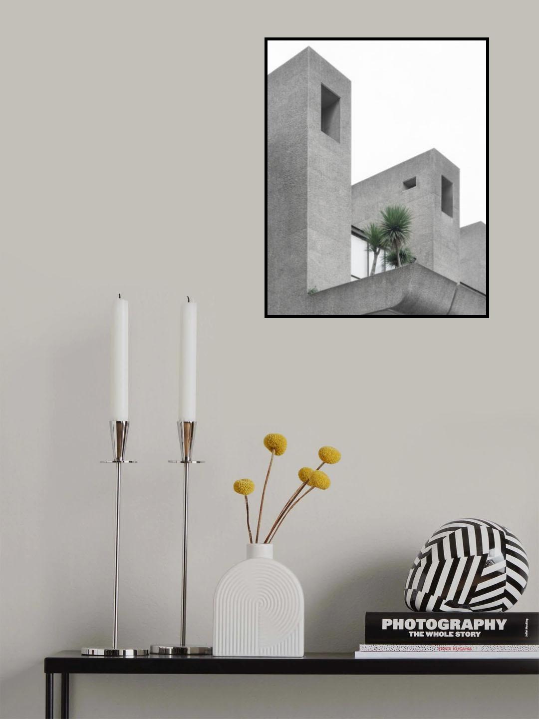 Lonely Palms No2 Poster och Canvastavla