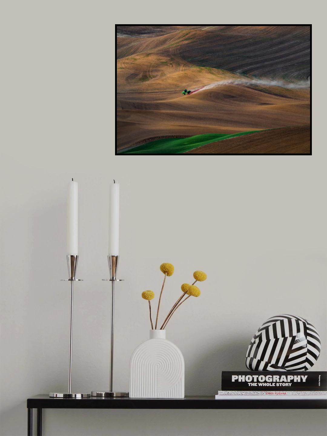 The Green Planter Poster och Canvastavla