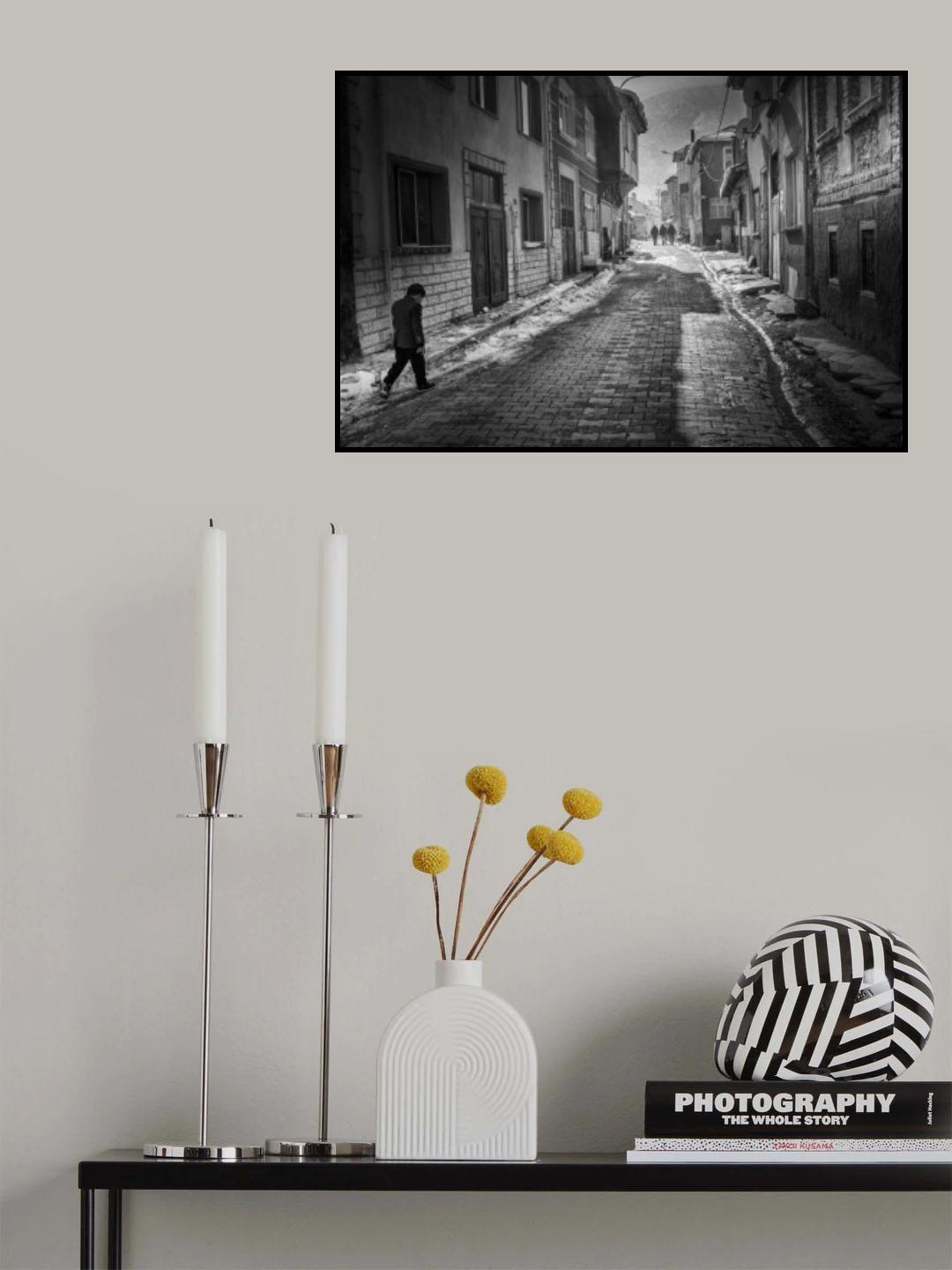 old street Poster och Canvastavla