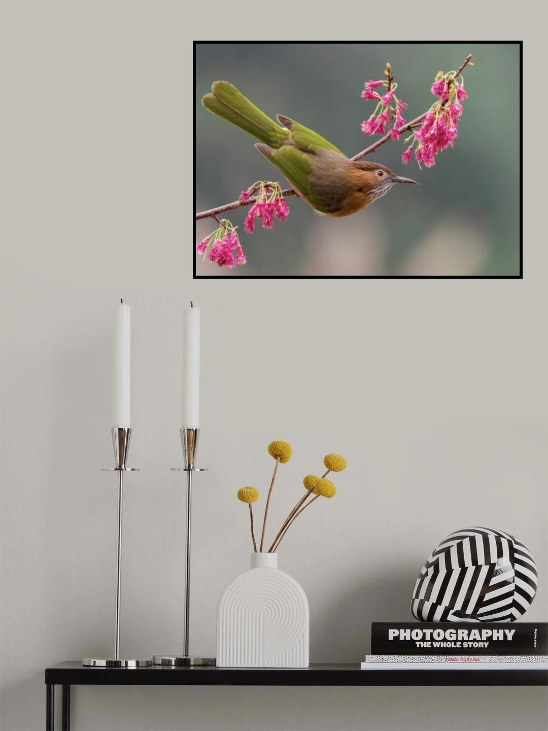 斜个身子,够得着。 Poster och Canvastavla