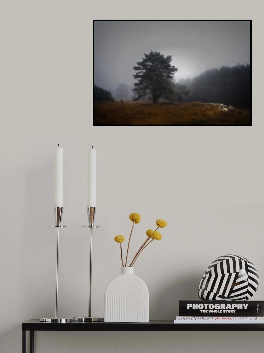 Foggy memory of the past Poster och Canvastavla
