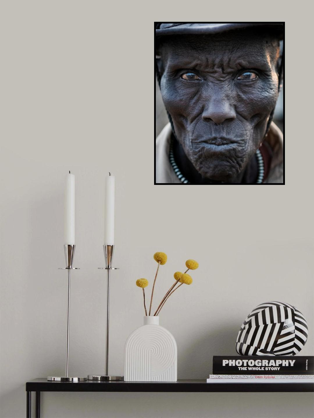 The Chieftain's Stare Poster och Canvastavla