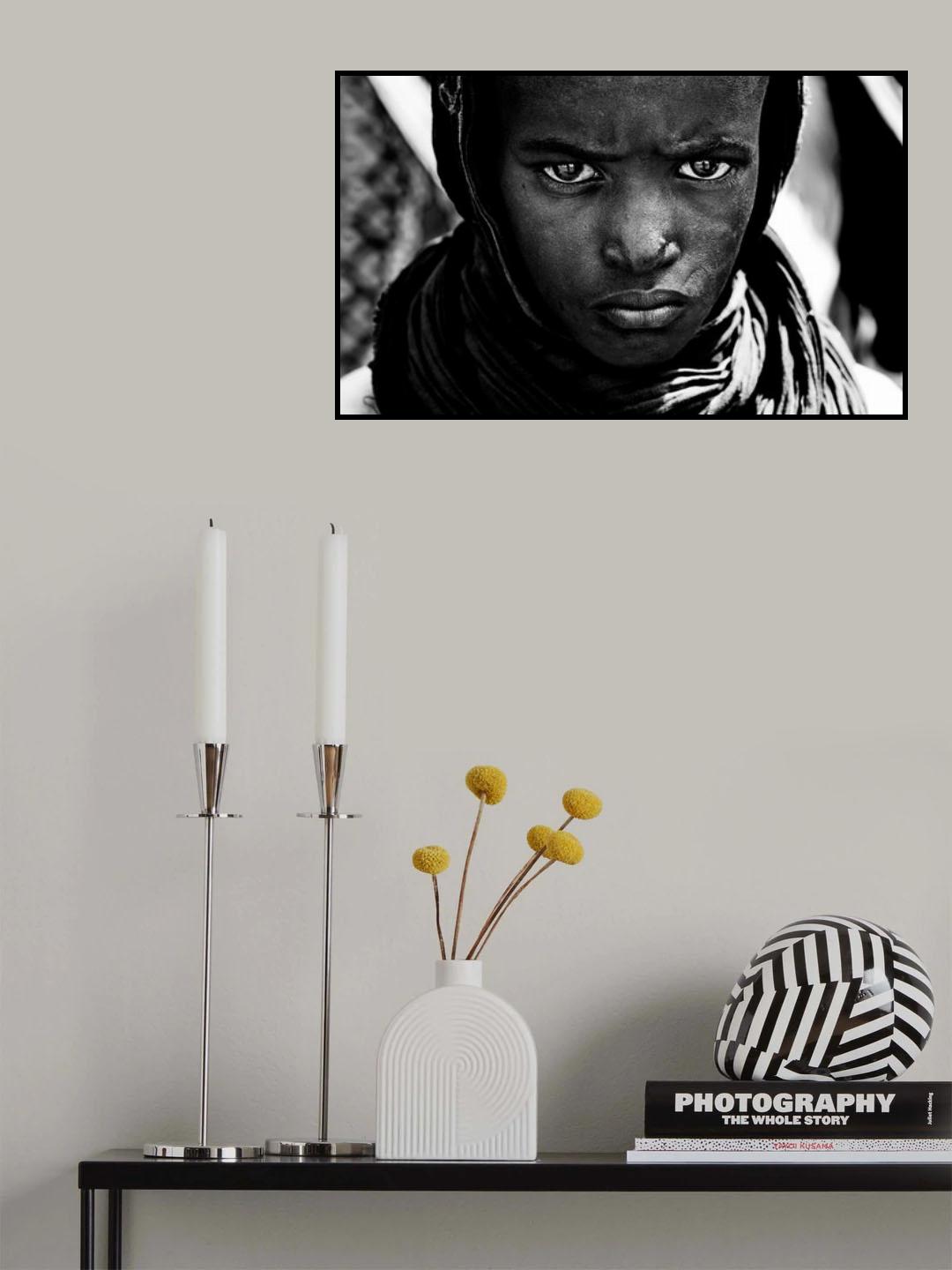 Surma tribe boy - Ethiopia Poster och Canvastavla