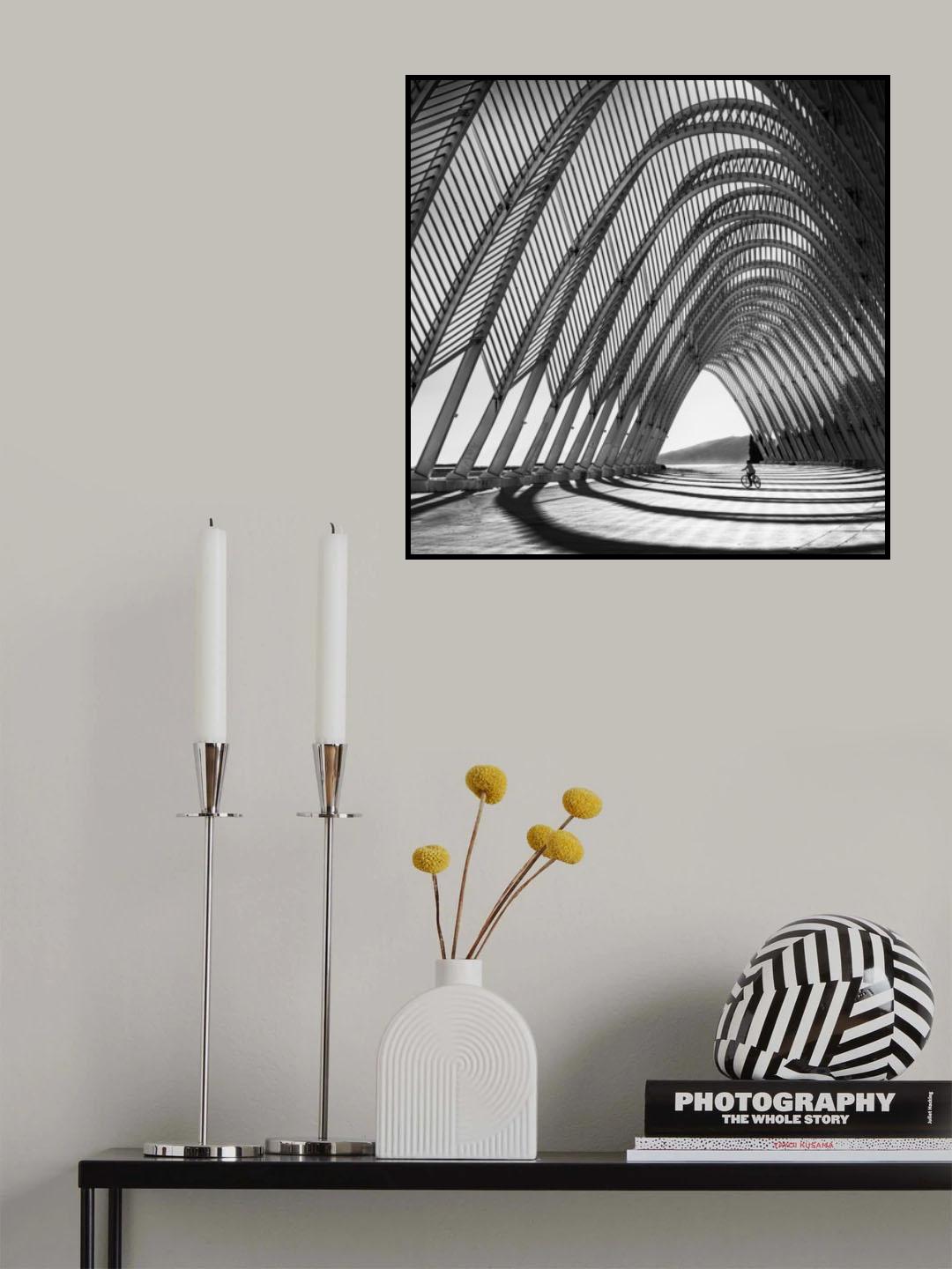 Athens Olympic Stadium Poster och Canvastavla