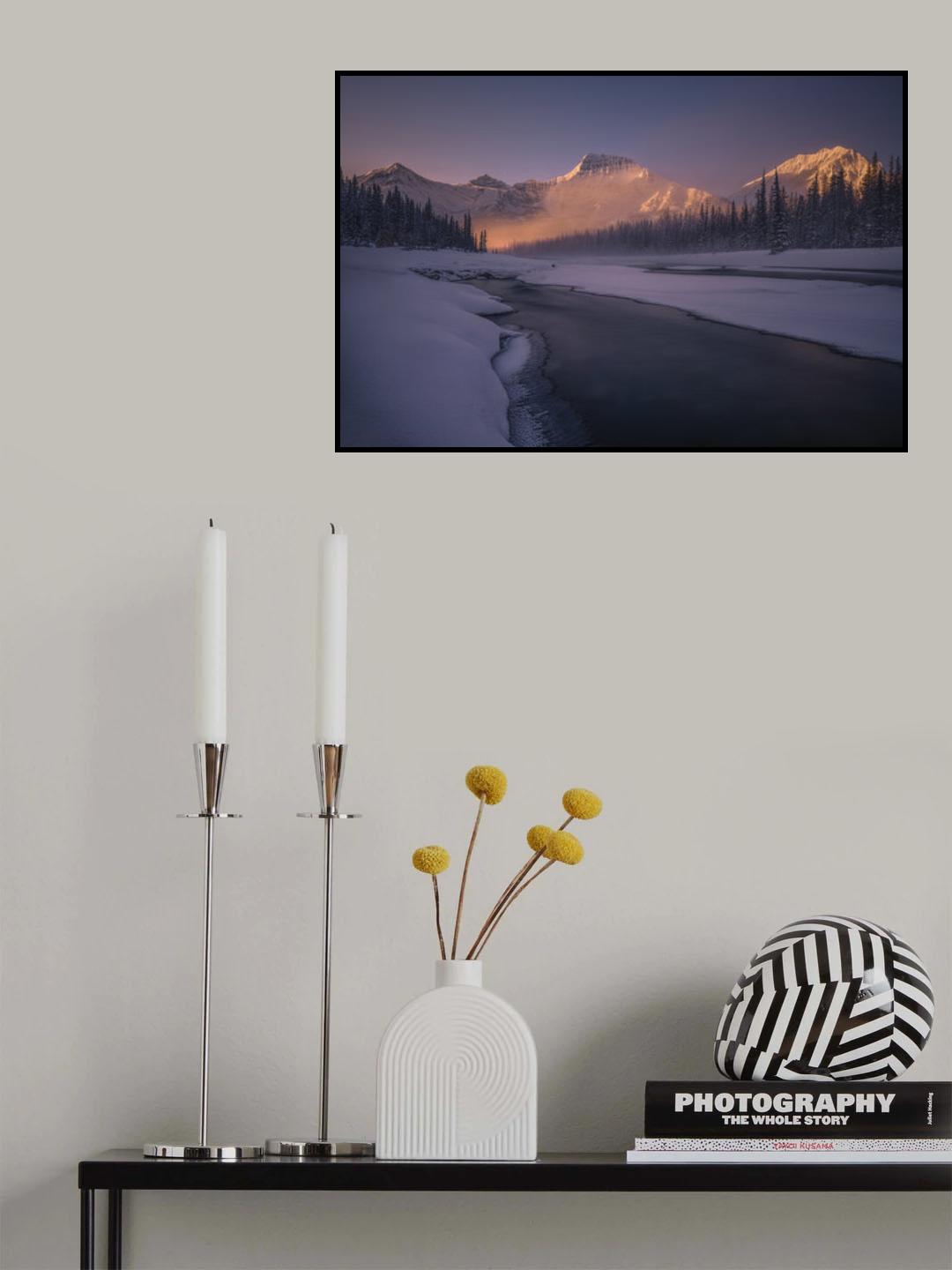 Nature's Beam Light Poster och Canvastavla